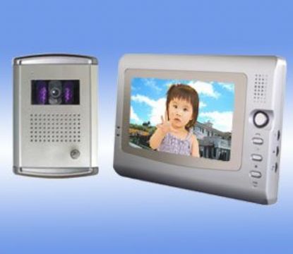 Handfree Wired Video Door Phone System For Villa